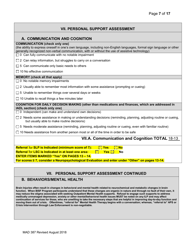 Form MAD387 Bisf Service Coordination Assessment - New Mexico, Page 8