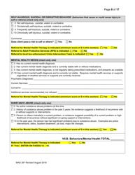 Form MAD387 Bisf Service Coordination Assessment - New Mexico, Page 9