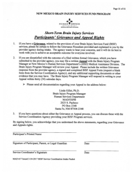 Form MAD617 Bisf Service Coordination Intake Packet - New Mexico, Page 12