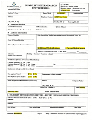 Form MAD299 Disability Determination Unit Referral - New Mexico, Page 2
