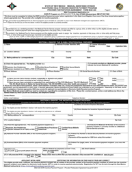 Form MAD220 Provider Participation Agreement - New Mexico, Page 2
