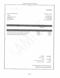 Sample Request for Payment - New Mexico, Page 5