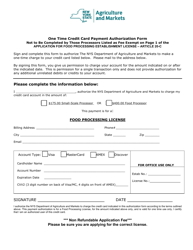 Form FSI-303 Application for Food Processing Establishment License - Article 20-c - New York, Page 3