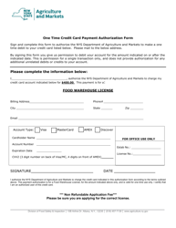 Form FSI302A Application for Food Warehouse License - Article 28-d - New York, Page 3