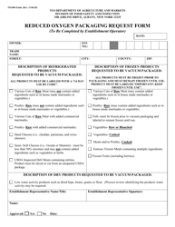 Form FSI-804 Reduced Oxygen Packaging Request Form - New York, Page 3