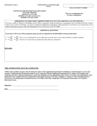 Form NYS-APP-3 #20-101 Application for NYS Examinations Open to the Public - New York, Page 5