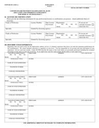 Form NYS-APP-3 #20-195 Application for NYS Examinations Open to the Public - Medical Technologist 1 - New York, Page 3