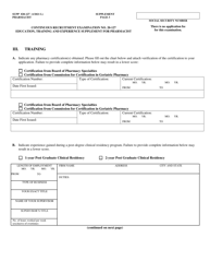 Form NYS-APP-3 #20-127 Application for NYS Examinations Open to the Public - Pharmacist - New York, Page 4