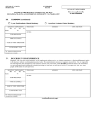 Form NYS-APP-3 #20-127 Application for NYS Examinations Open to the Public - Pharmacist - New York, Page 5