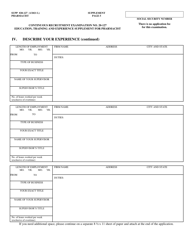 Form NYS-APP-3 #20-127 Application for NYS Examinations Open to the Public - Pharmacist - New York, Page 6