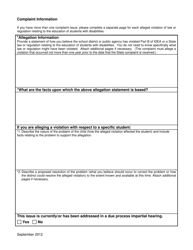New York State Complaint Form - New York, Page 5