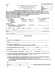Form EFP-S Application for Examination and Approval of a School Site - New York, Page 4