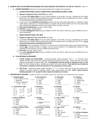 Form FP-AU Request for Approval of Use of a Facility - New York, Page 2