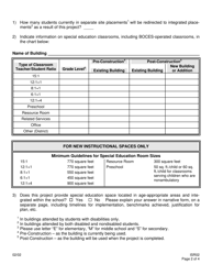 Form ISR02 Instructional Space Review - New York, Page 2