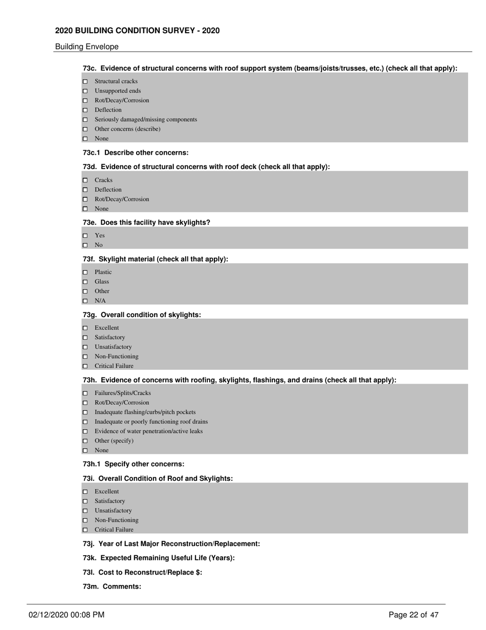 Building Condition Survey - New York, Page 22
