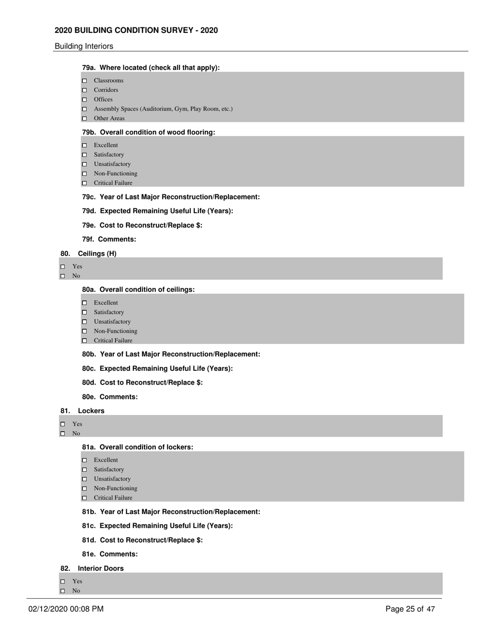 Building Condition Survey - New York, Page 25