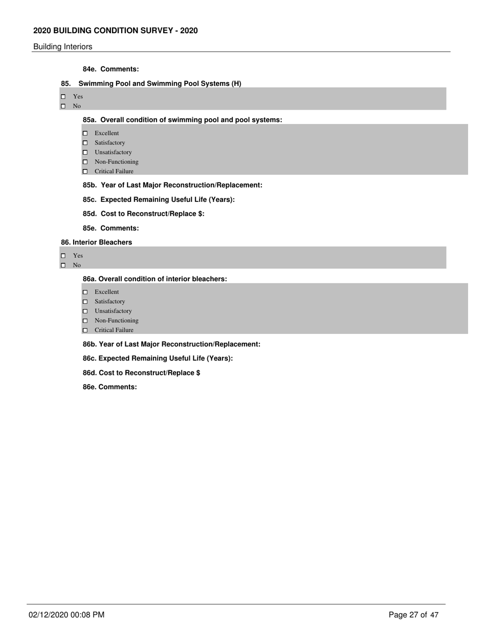 Building Condition Survey - New York, Page 27