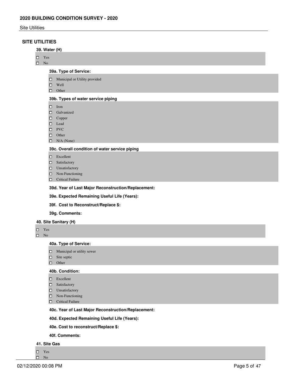 Building Condition Survey - New York, Page 5