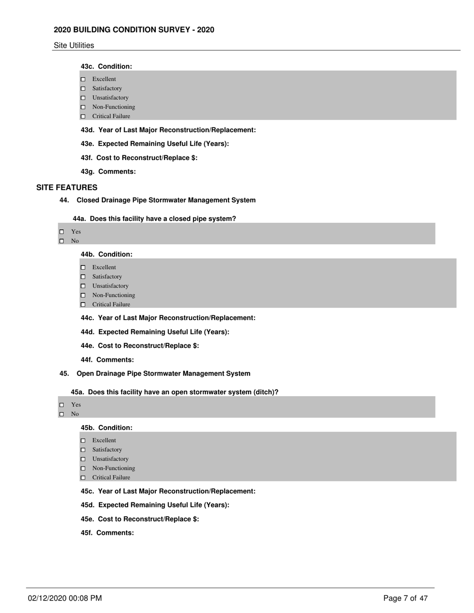 Building Condition Survey - New York, Page 7