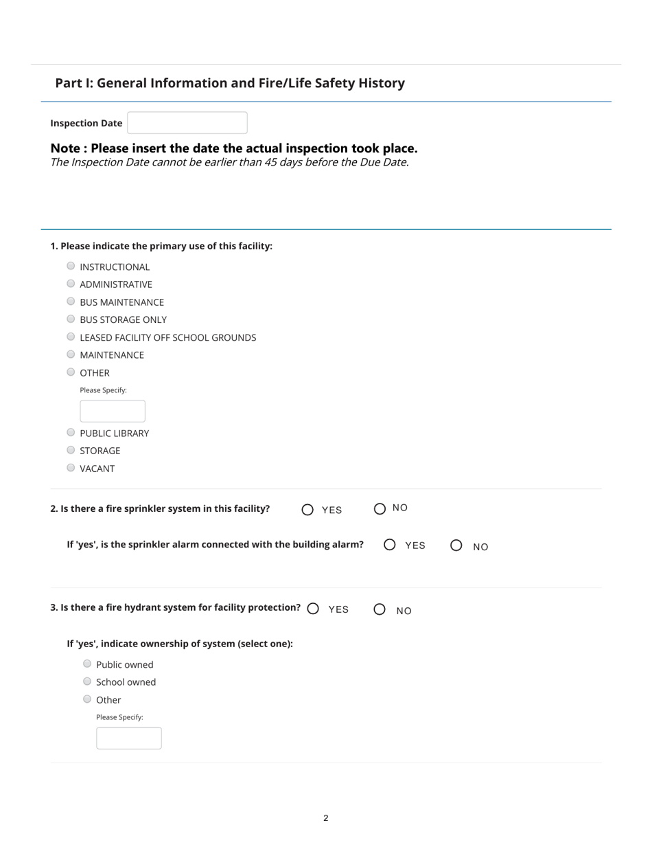 Public School Fire and Building Safety Report - New York, Page 2