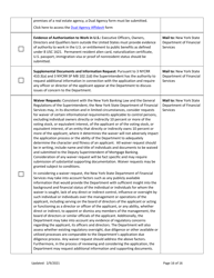 Ny Mortgage Banker License New Application Checklist (Company) - New York, Page 16