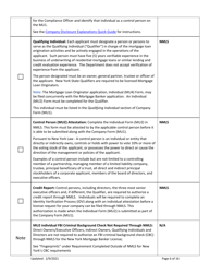 Ny Mortgage Banker License New Application Checklist (Company) - New York, Page 6