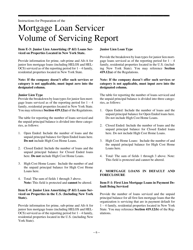 Instructions for Mortgage Loan Servicer Volume of Servicing Report - New York, Page 6