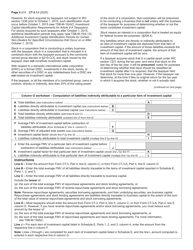 Instructions for Form CT-3.1 Investment and Other Exempt Income and Investment Capital - New York, Page 4