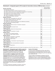 Instructions for Form CT-3-A General Business Corporation Combined Franchise Tax Return - New York, Page 39