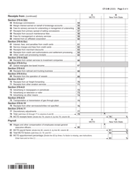 Form CT-3-M General Business Corporation Mta Surcharge Return - New York, Page 3
