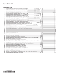 Form CT-33-A Life Insurance Corporation Combined Franchise Tax Return - New York, Page 2