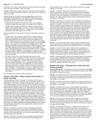 Instructions for Form CT-3-S New York S Corporation Franchise Tax Return - New York, Page 12