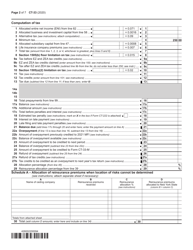 Form CT-33 Life Insurance Corporation Franchise Tax Return - New York, Page 2