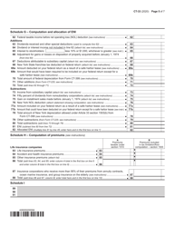Form CT-33 Life Insurance Corporation Franchise Tax Return - New York, Page 5