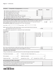Form CT-33 Life Insurance Corporation Franchise Tax Return - New York, Page 6
