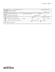 Form CT-33 Life Insurance Corporation Franchise Tax Return - New York, Page 7