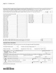 Form CT-33-NL Non-life Insurance Corporation Franchise Tax Return - New York, Page 4