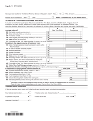 Form CT-13 Unrelated Business Income Tax Return - New York, Page 2