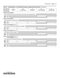 Form CT-3-A General Business Corporation Combined Franchise Tax Return - New York, Page 9