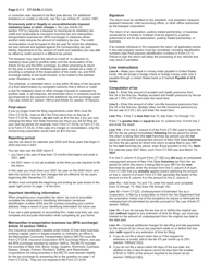 Instructions for Form CT-33-NL Non-life Insurance Corporation Franchise Tax Return - New York, Page 2