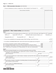 Form CT-60 Affiliated Entity Information Schedule - New York, Page 2