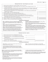 Instructions for Form CT-47 Claim for Farmers&#039; School Tax Credit - New York, Page 3