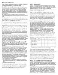 Instructions for Form CT-606 Claim for Qeze Credit for Real Property Taxes - New York, Page 4