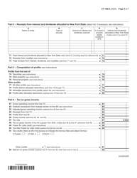 Form CT-186-E Telecommunications Tax Return and Utility Services Tax Return - New York, Page 5