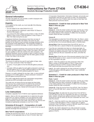 Instructions for Form CT-636 Alcoholic Beverage Production Credit - New York