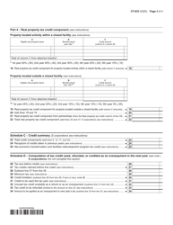 Form CT-633 Economic Transformation and Facility Redevelopment Program Tax Credit - New York, Page 3