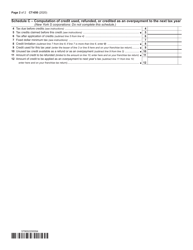 Form CT-650 Empire State Apprenticeship Tax Credit - New York, Page 2