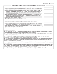 Instructions for Form CT-647, CT-647-ATT - New York, Page 3