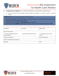 Tuberculosis Risk Assessment for Health Care Workers - North Dakota, Page 2