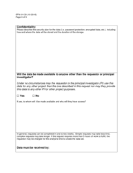 Form SFN61133 Ndiis Data Request Document - North Dakota, Page 4